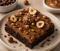 Hazelnut Praline Brownies