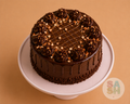 Double Chocolate Ganache With Roasted Almonds & Caramel