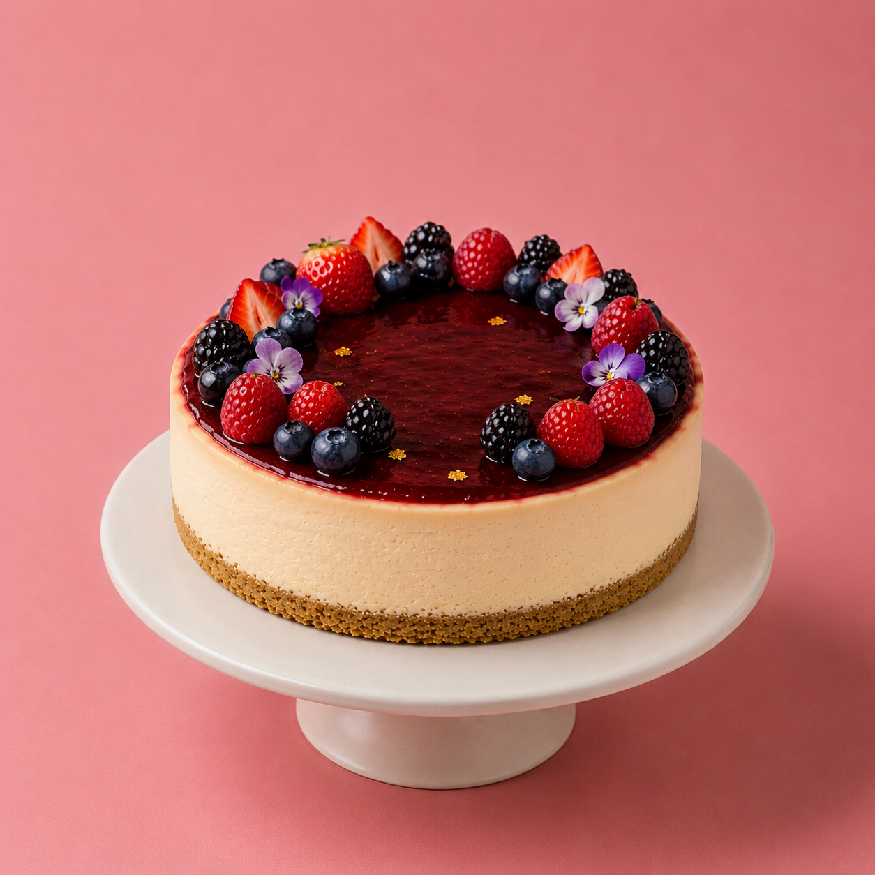 Mixed Berry Cheesecake